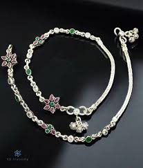 Designer Silver Anklets